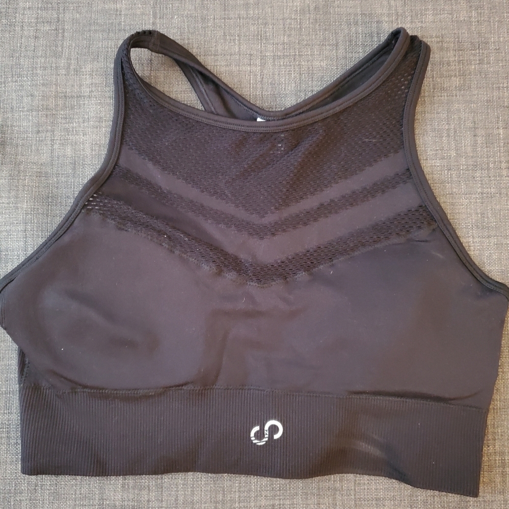 Curves N Combatboots Seamless crop top
